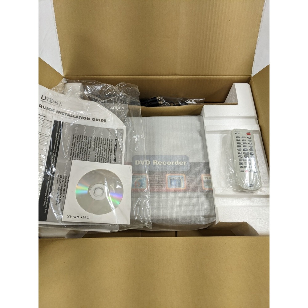 Lite On LVW-5005X DVD Recorder *Parts Only. Doesn't Read Disc With Remote